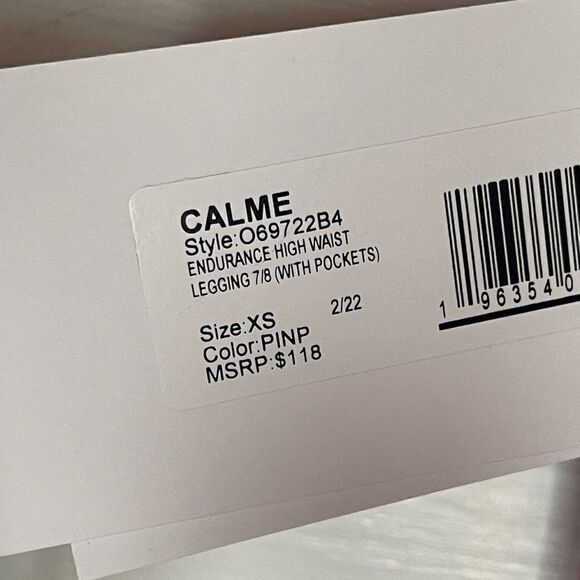 NWTs Johnny Was Calme High Waisted 7/8 Length Leggings - Picture 8 of 13